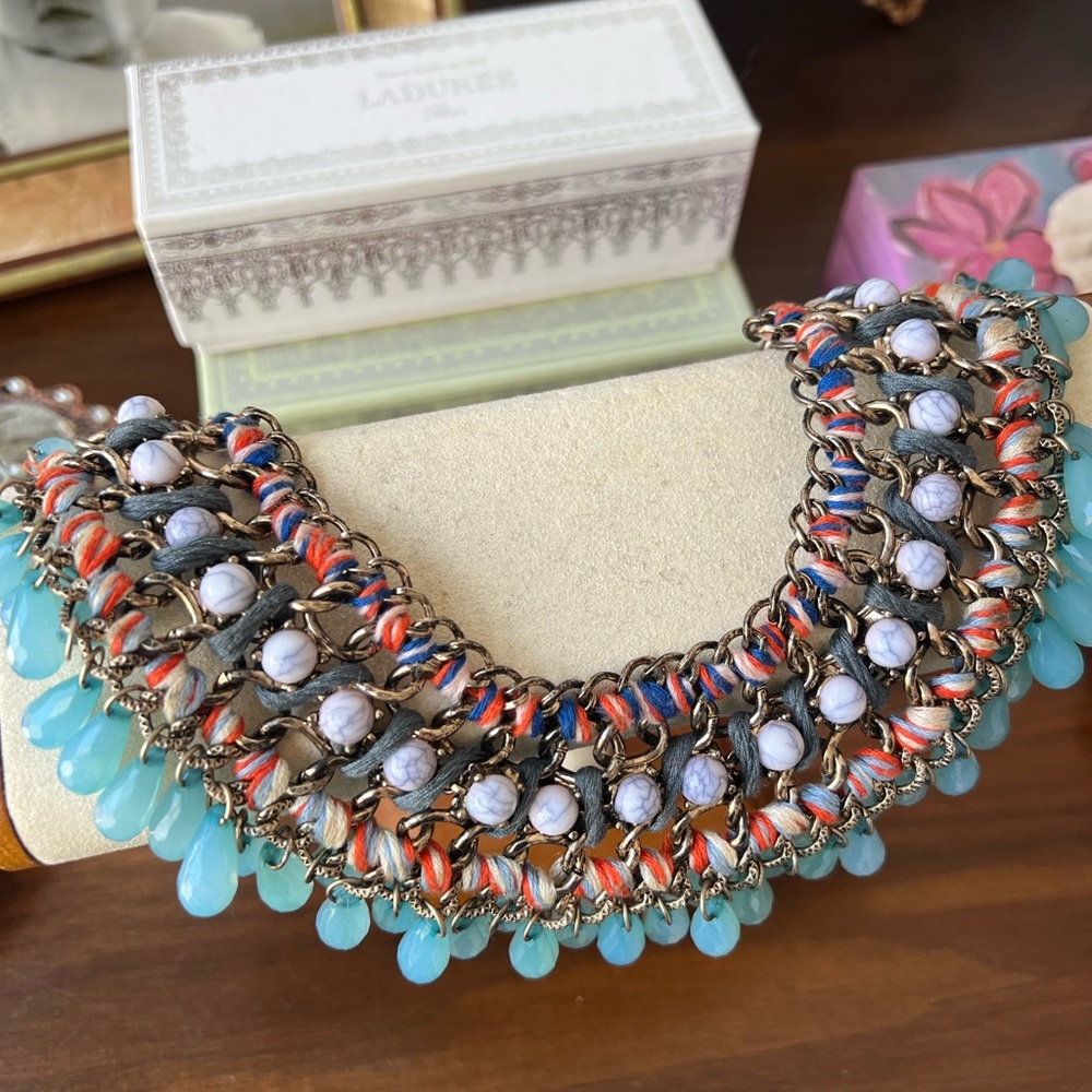 Zara beaded necklace